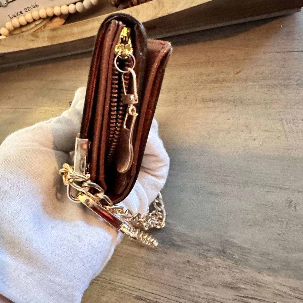 Louis Vuitton Brown Monogram Vintage Chain Bag - Picture 5 of 14